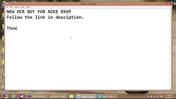 RSVPOCR New Twitter RSVP Bot For Nike