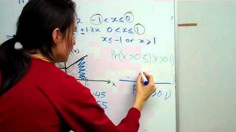 Academy Plus ; Maths Methods - Probability density function question (Part 2)