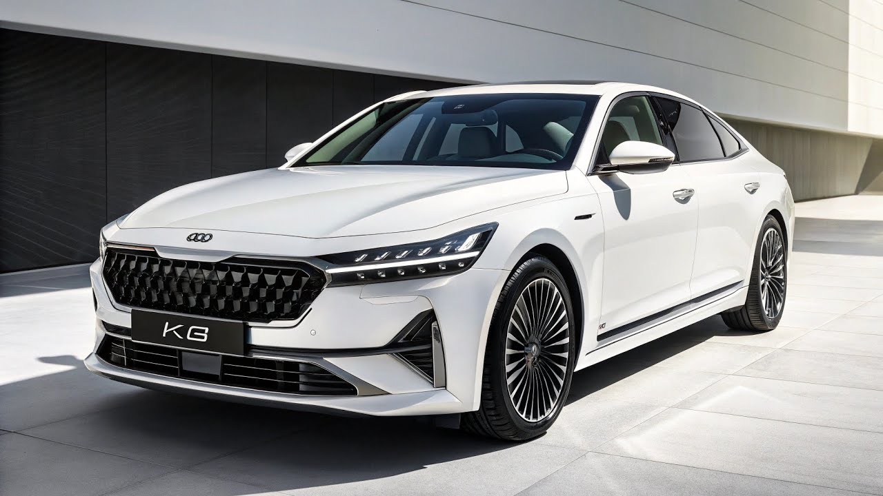 Kia K8 2026 – Luxury Sedan with Future-Ready Design