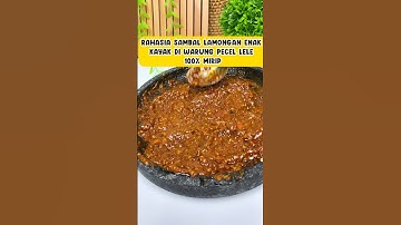 Thumbnail of Rahasia sambal Lamongan sambal pecel lele enak