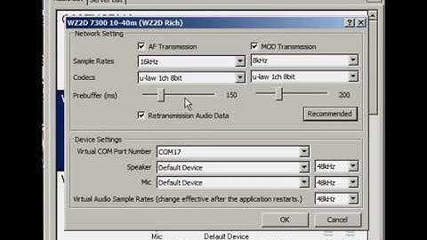 RS BA1 Network Buffers and Virtual Com Port Fix Choppy Audio TX and RX
