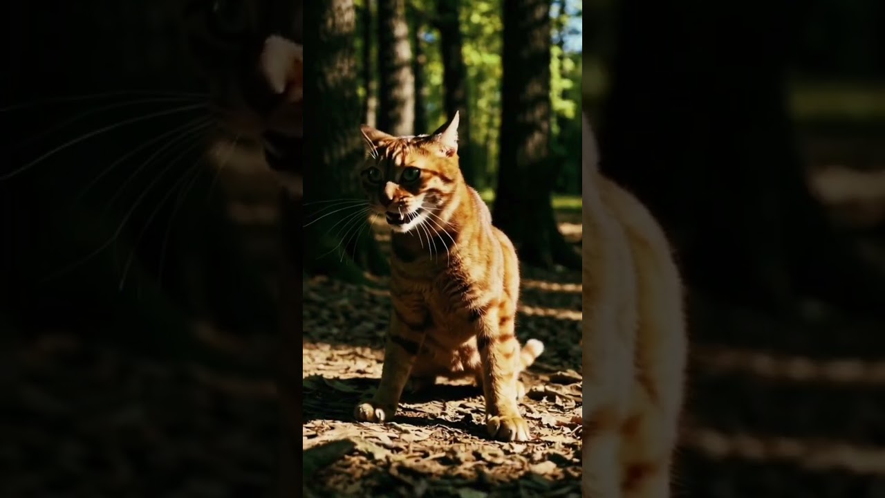 The Warrior Cat is preparing for the Fight #cat #animation #catswarrior #catsfanart #adoptcat #pets