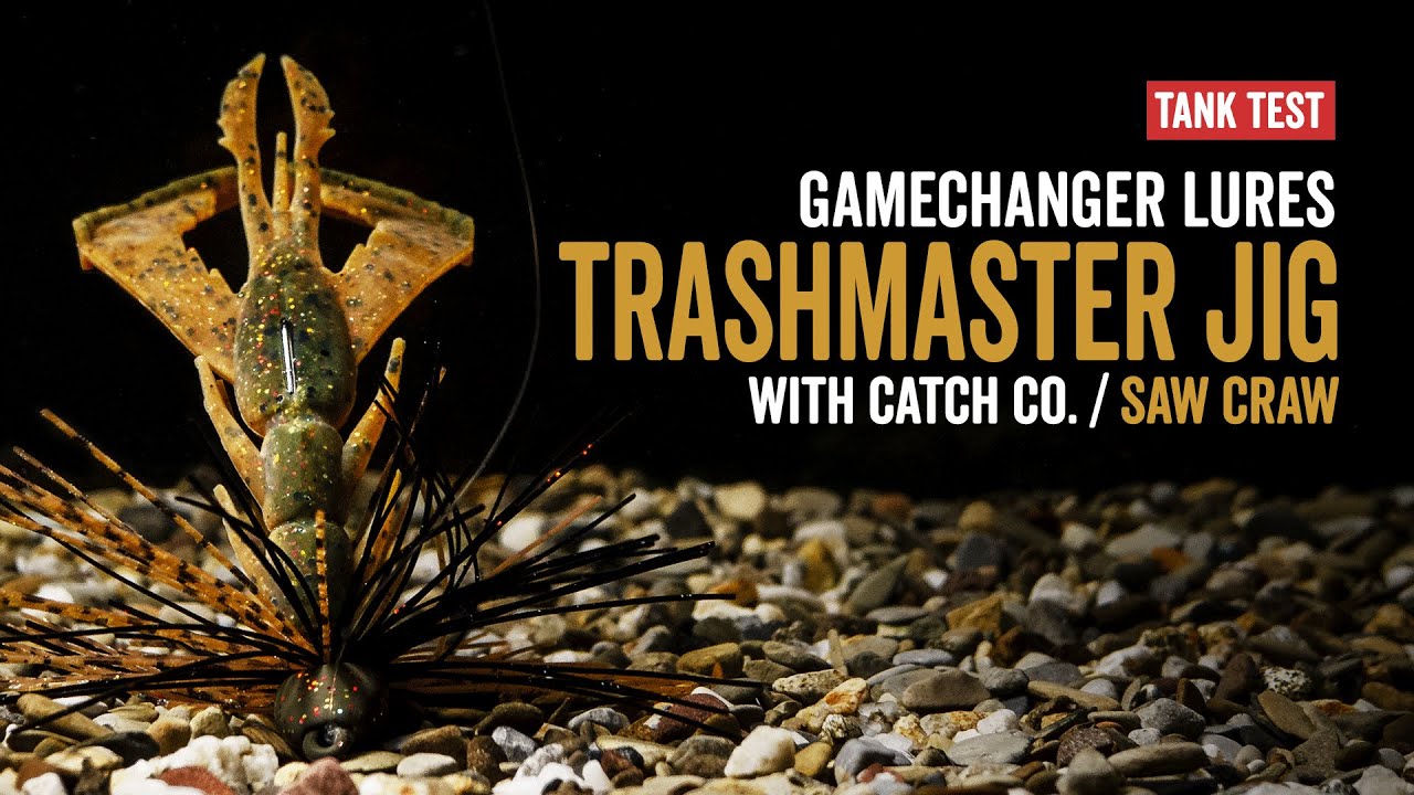 GameChanger Lures: TrashMaster Jig (Tank Test) 