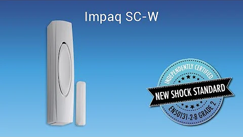 How to install the Texecom Impaq SC-W wireless shock and contact