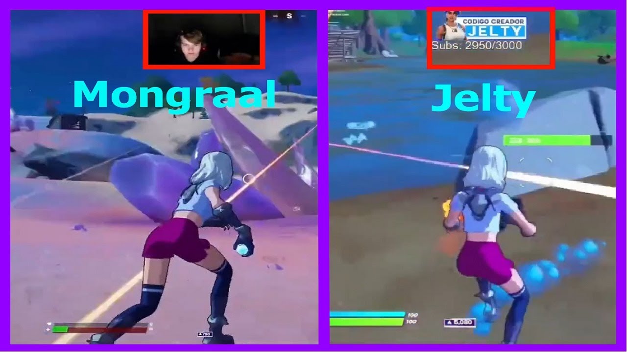⛔⛔Mongraal y Jelty ultra instinto⛔⛔