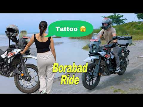 She got a Tattoo 😱 || Ride to Borabadh with her ||