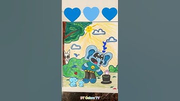 Coloring smiling critters #bubbabubbaphant #coloring #howtocolor #smilingcritters