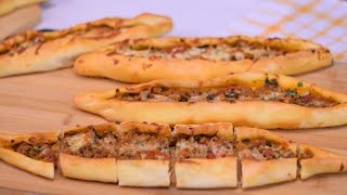 TRADICIONALNI TURSKI SPECIJALITET  NAPRAVITE I VI KOD KUCE NA LAK I JEDNOSTAVAN NACINTURKISH PIDE