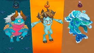 CG5 Werdo - Epic Dermit - Epic Bowhead - Sounds And Animations ~ My Singing Monsters