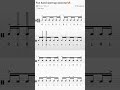Fun hand warmup exercise!🔥.                #drumlessons #drumnotation #drummer #musiceducation