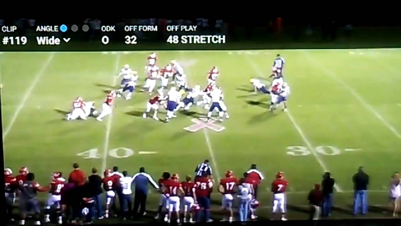 #25 Dakarai Evans TD run vs LaGrange Lepords