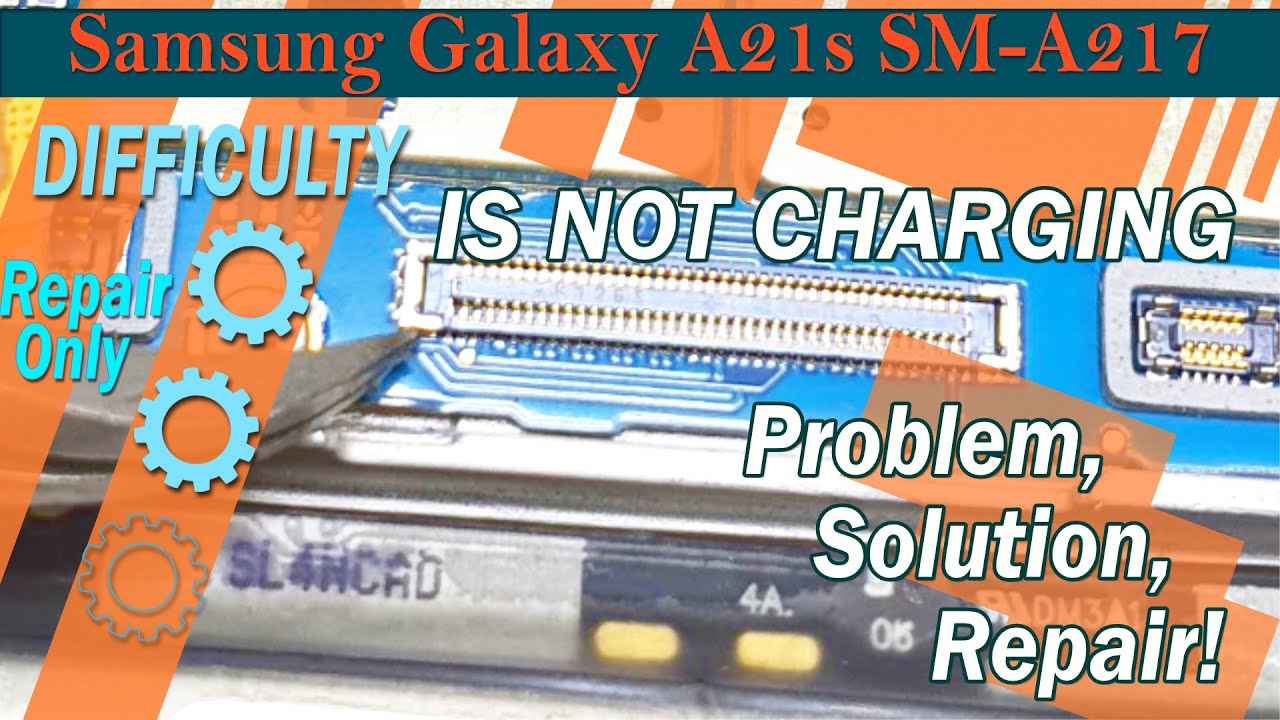 🔌 Samsung Galaxy A21s SMA217 not charging Problem Solution Repair YouTube
