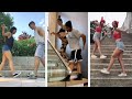 Stair Shuffle Dance Challenge | TIK TOK | Plank Challenge