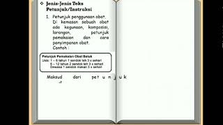 VIDEO PEMBELAJARAN BIN 4 JENIS JENIS TEKS PETUNJUK