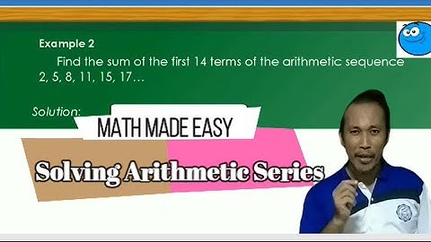 Arithmetic Series Part 2
