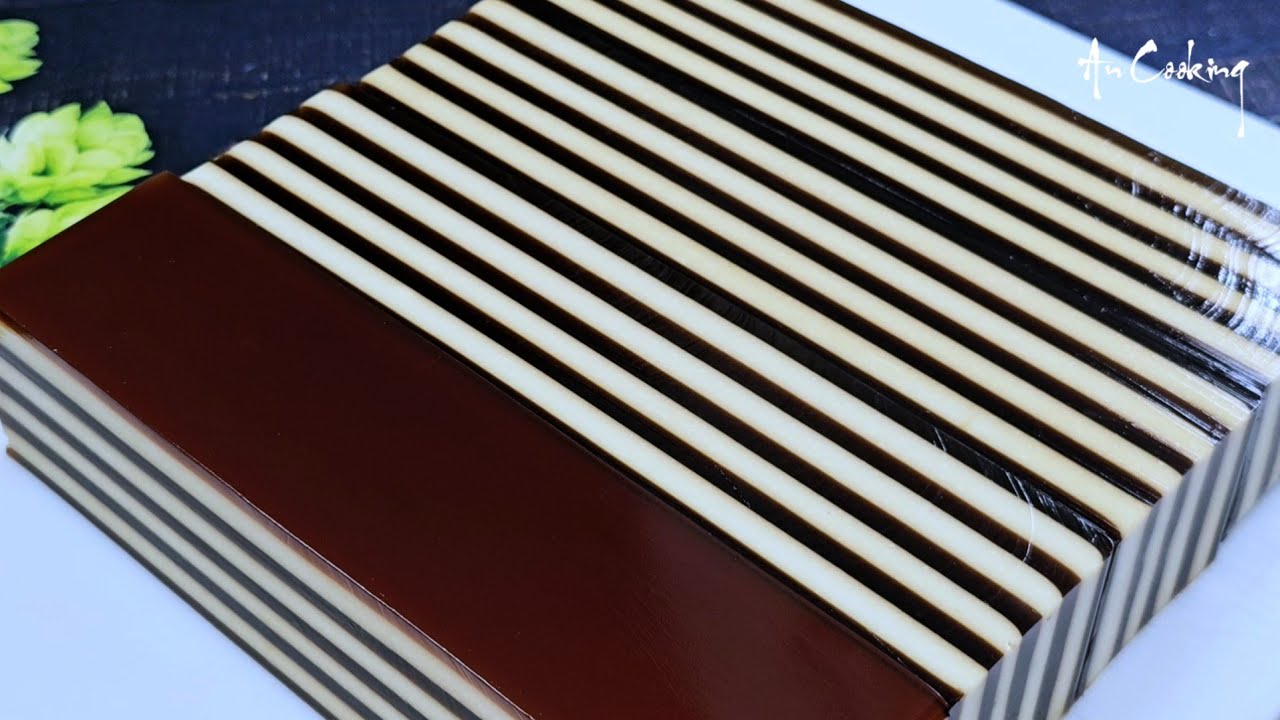 Bí kíp đổ RAU CÂU PHÔ MAI CAFE thơm béo giòn dai, không tách lớp, không chảy nước, bảo quản được lâu