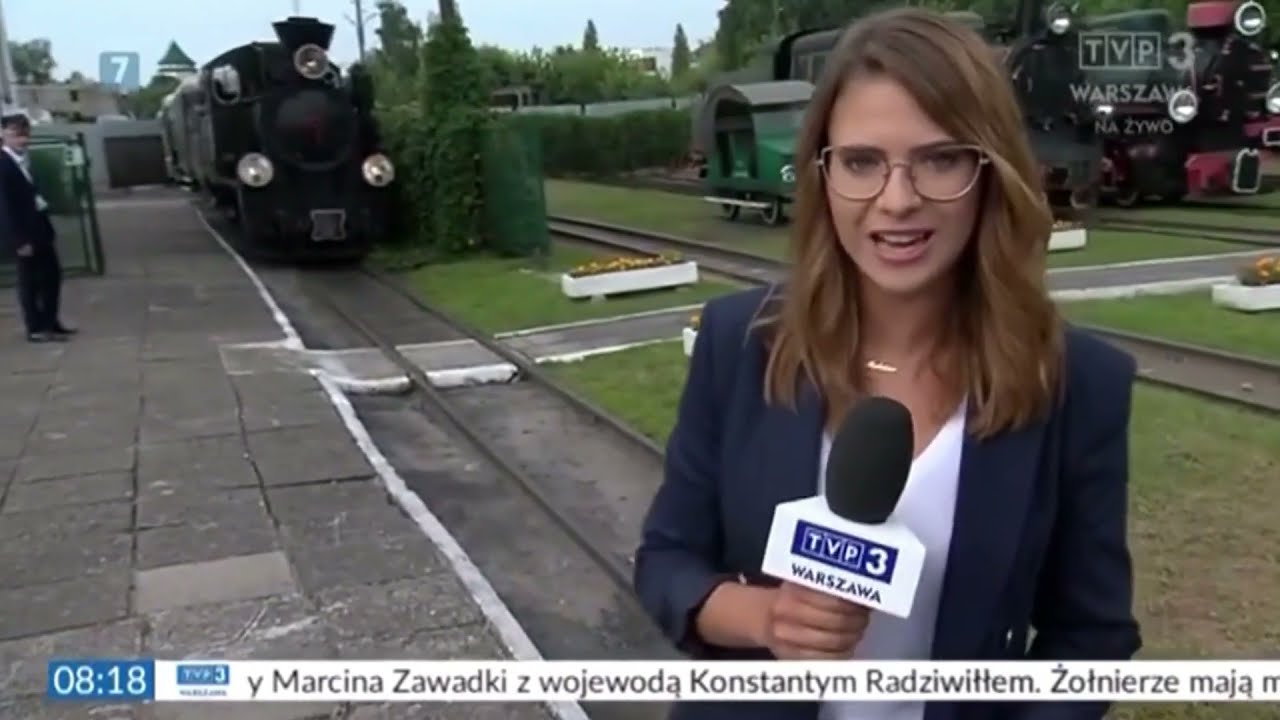 Muzeum Kolei Wąskotorowej w Sochaczewie w programie "Warszawski Dzień" w TVP 3 Warszawa - 23.07.2021