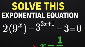 The Fastest Way to Solve EXPONENTIAL EQUATIONS! (Super Easy Shortcut)