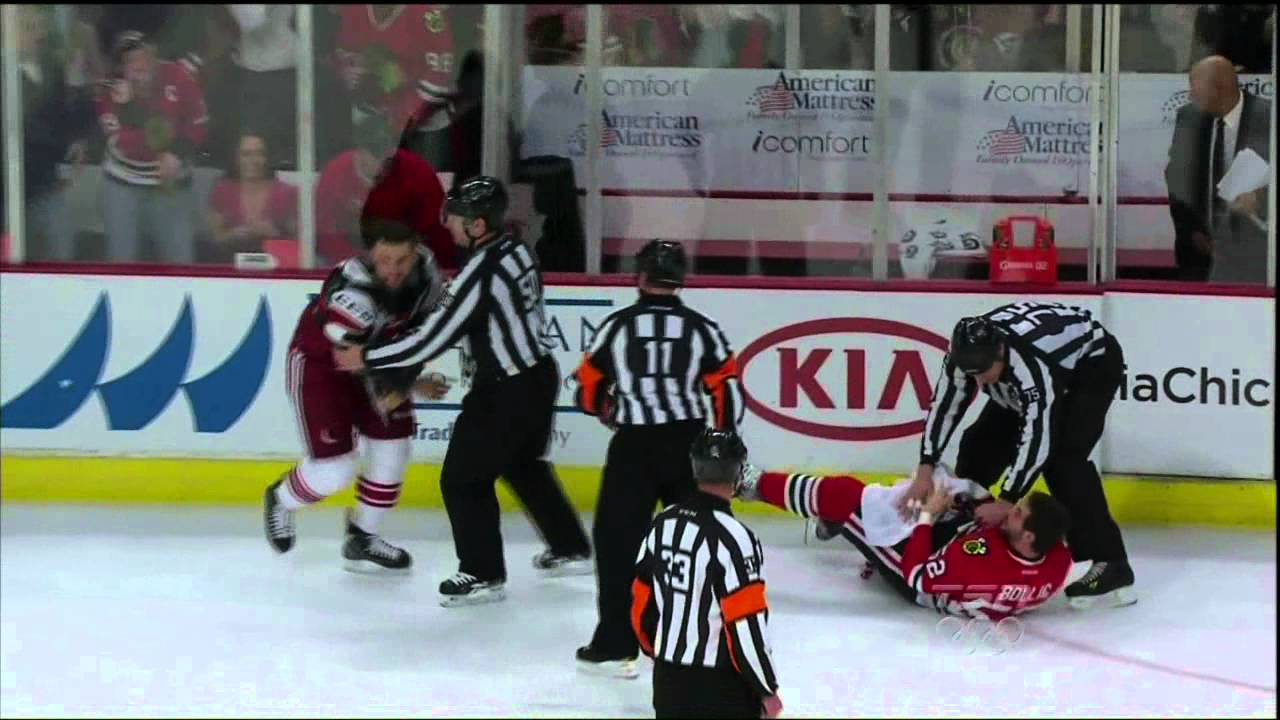 PAUL BISSONNETTE vs BRANDON BOLLIG April 19 2012 HD - YouTube