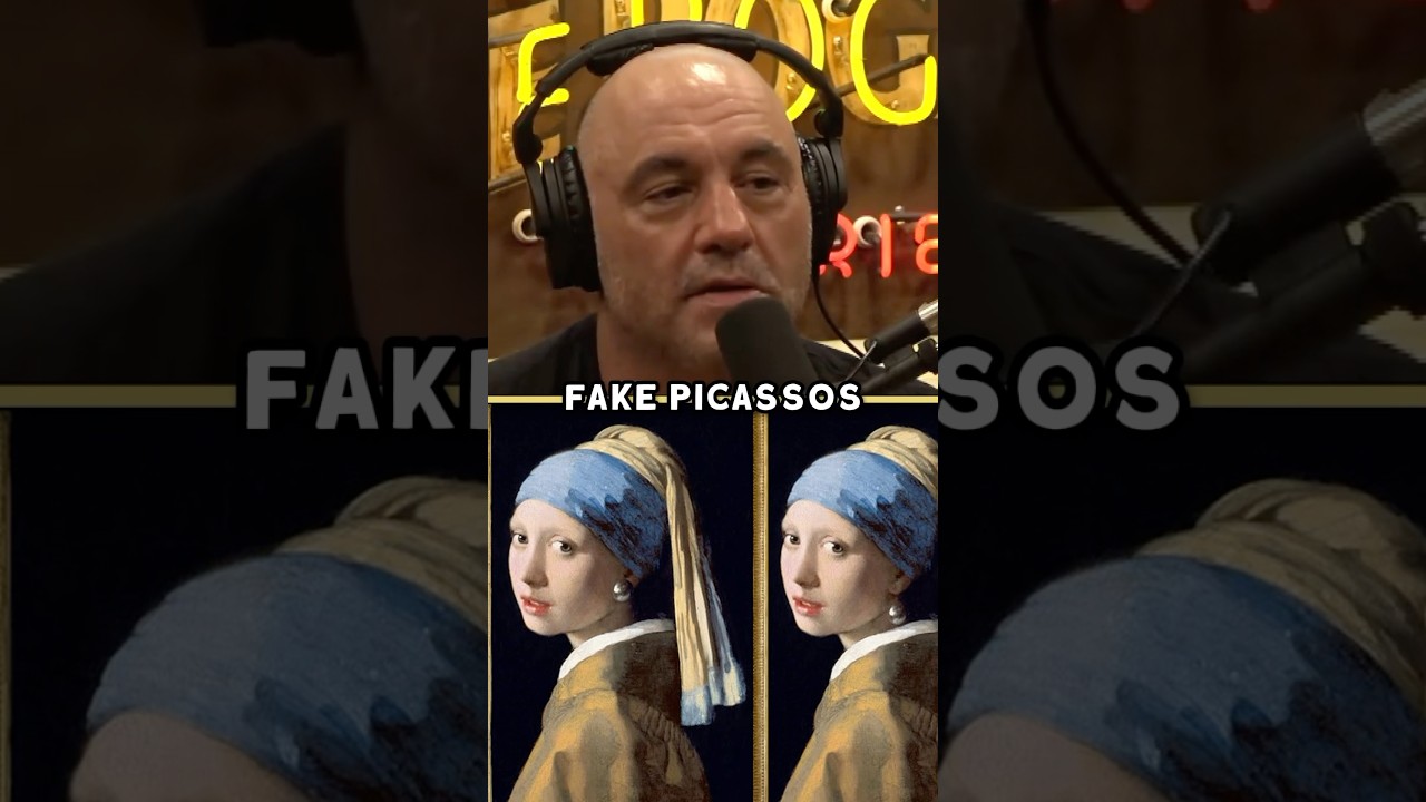 Joe Rogan About Fake Picasso Paintings 