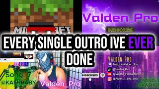 Every Outro I've Made On YouTube