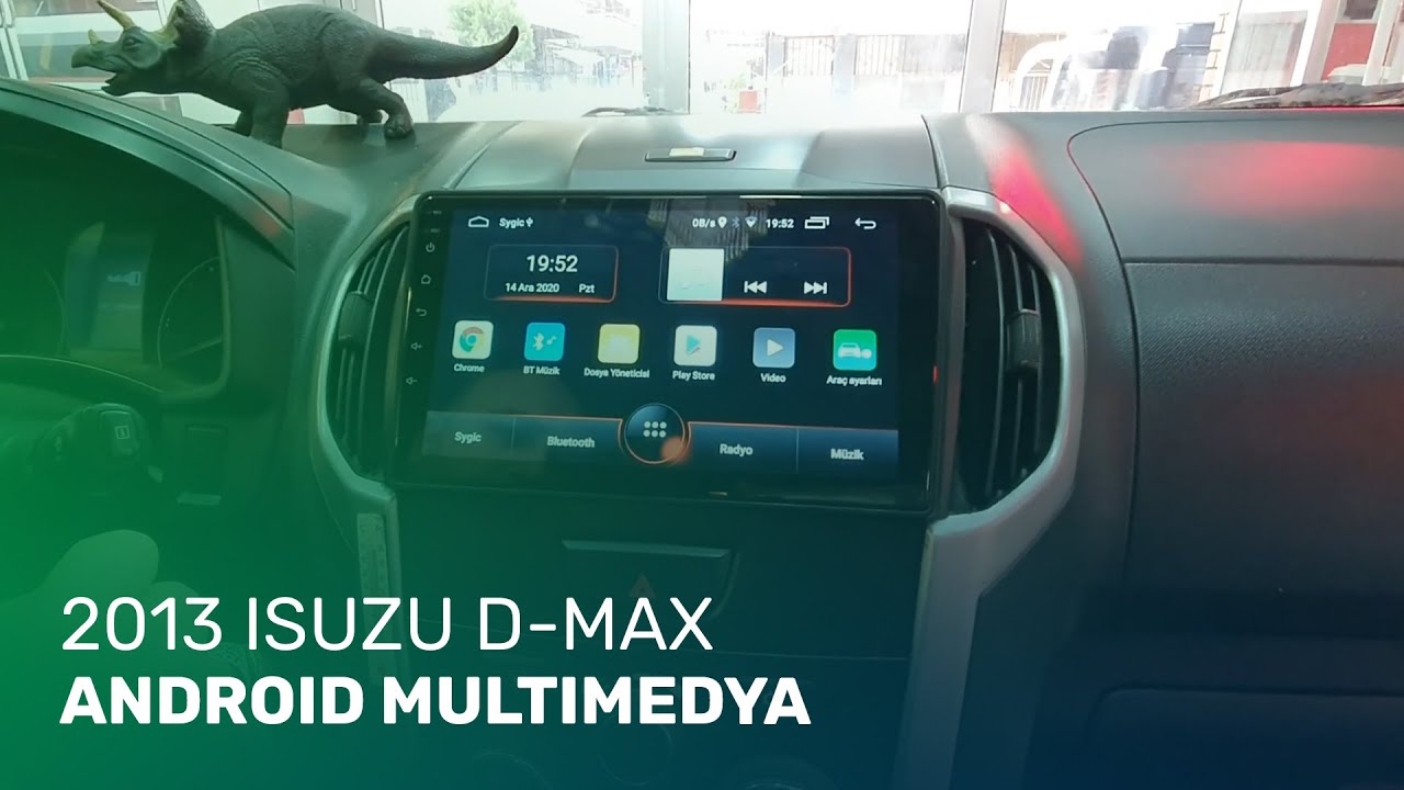 2013 Isuzu D-Max // Android Multimedya Uygulamamız