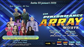LIVE ARRAY MUSIC || SRENGSENG GG MARANG || 3 JANUARI 2026 || SIANG