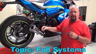 2017 GSX-R1000 S2B: Episode 4 - Exhaust Installation and Theory (Part 3): Full Exhaust Systems