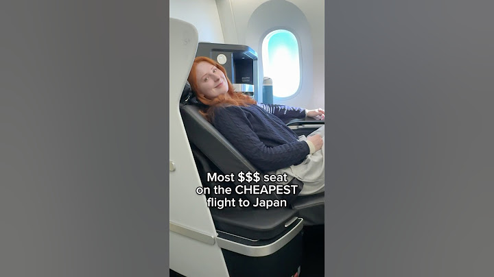 Cheapest Business-class flight to Japan with ZipAir 👀
