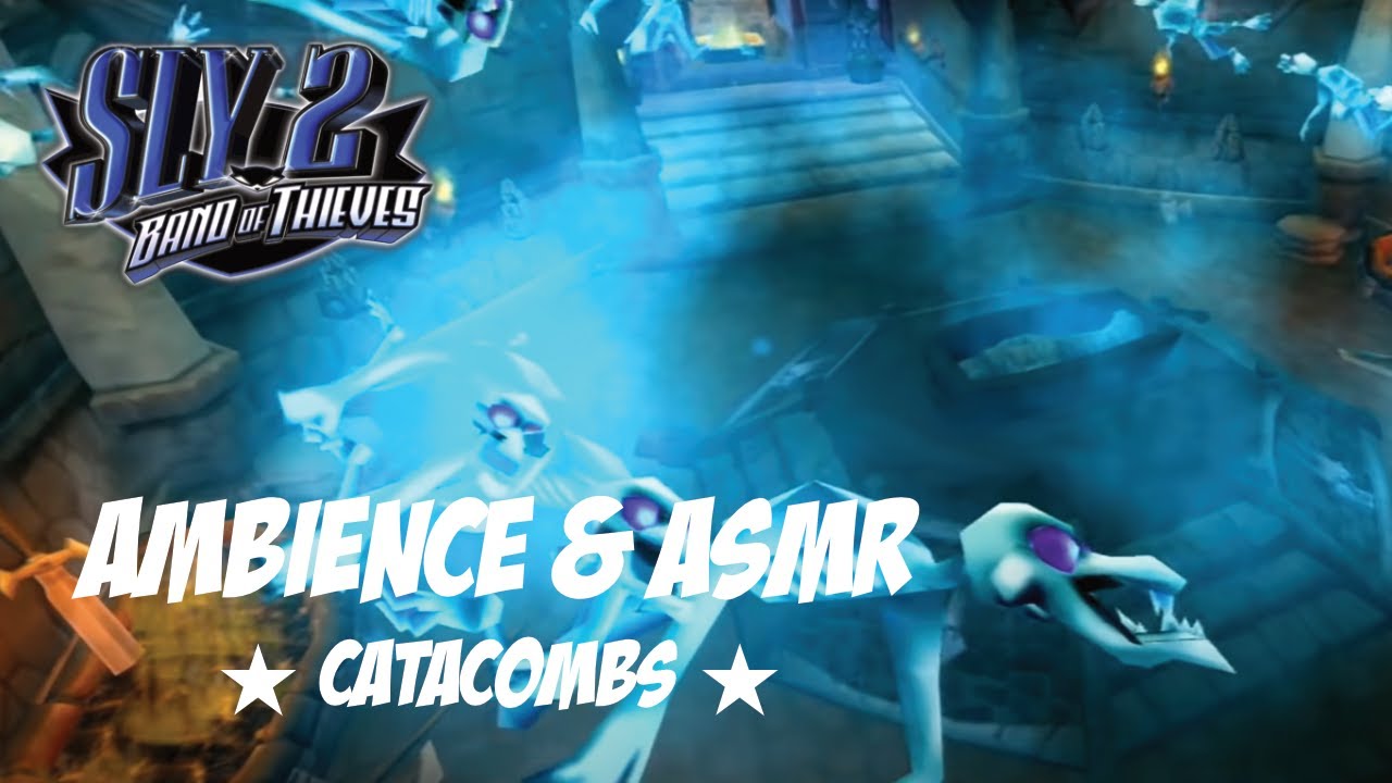 Sly Cooper Ambience | Catacombs (Prague) | 1 Hour ASMR