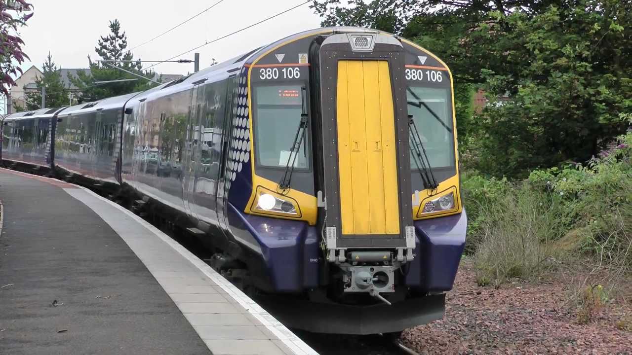 380106 Departs North Berwick For Edinburgh Waverley YouTube