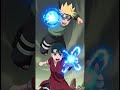 Boruto versus Sarada ￼ insane clash AI battle ￼