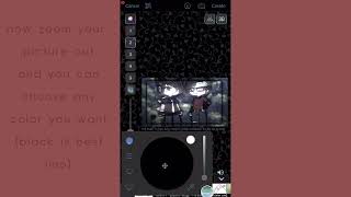 how to make the shadow border without a qr code on videostar | edit
