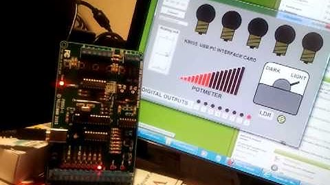 Velleman K8055 1e test