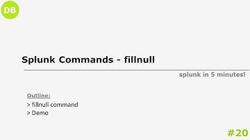 Splunk Command   fillnull