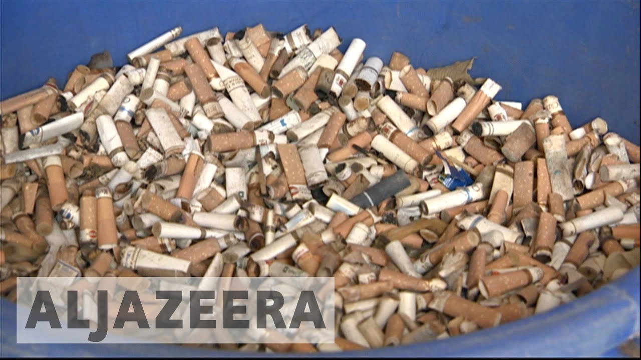 Young Indian innovators are recycling cigarette butts into manure
