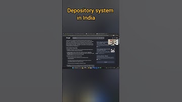 Depository System in India Explained | How Depository System Works? | Depository System kya hota hai