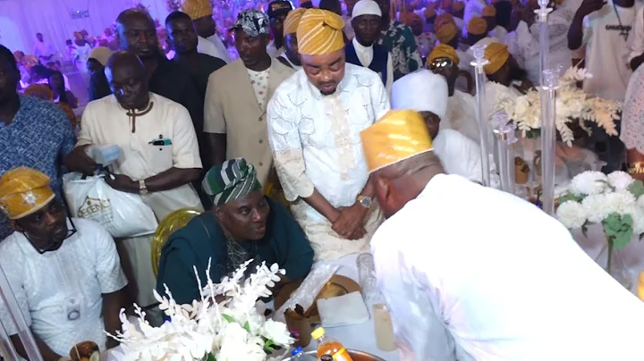 WATCH THE MOMENT MC OLUOMO STORM IN ALH. AHMAD ALAWIYE 50YEARS BIRTHDAY PARTY