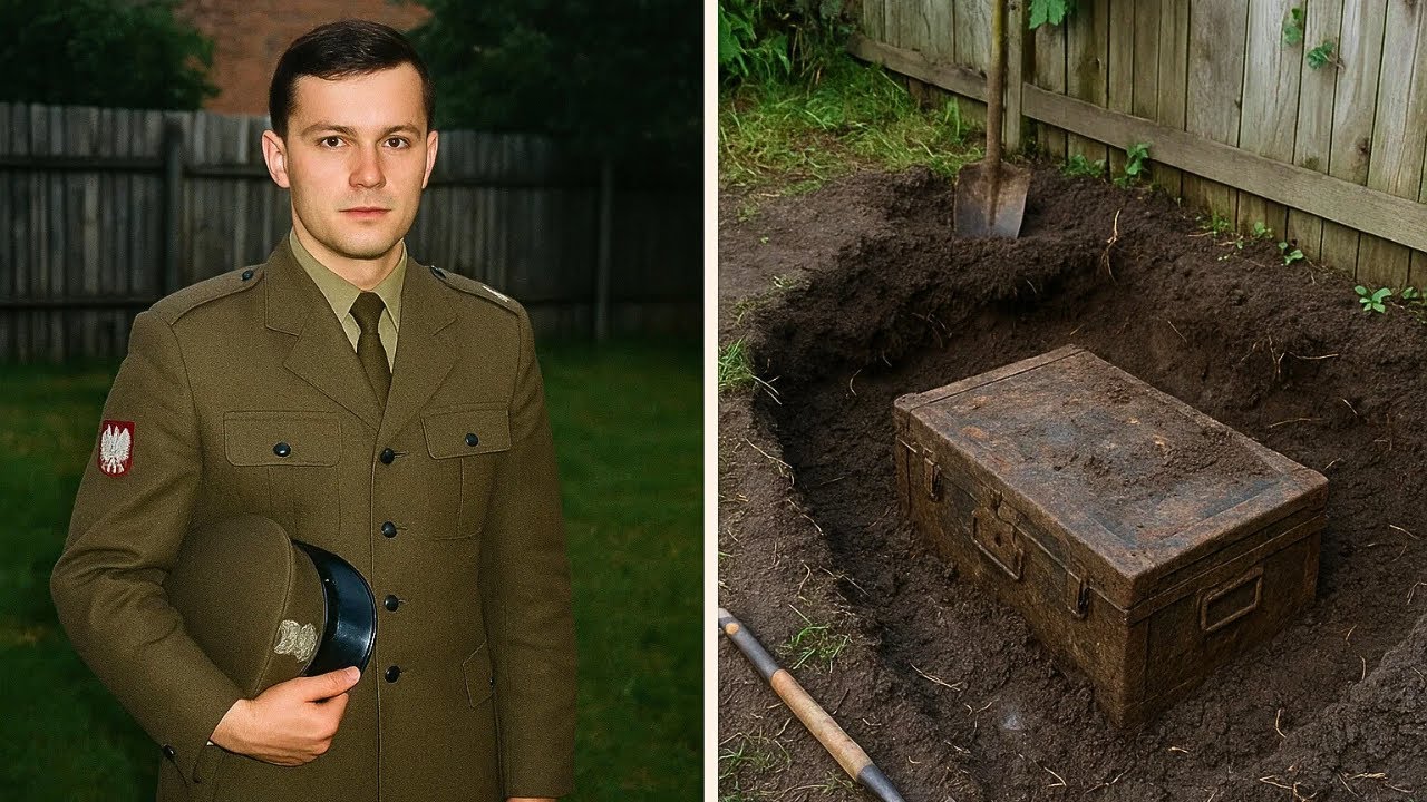 W 1989 roku żołnierz znika —15 lat później jego skrzynia została odkryta zakopana 2 metry pod ziemią