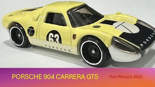 PORSCHE 904 CARRERA GTS, Hot Wheels 2025 (100/250) HRY73, serie HW RACE DAY #moito67rai