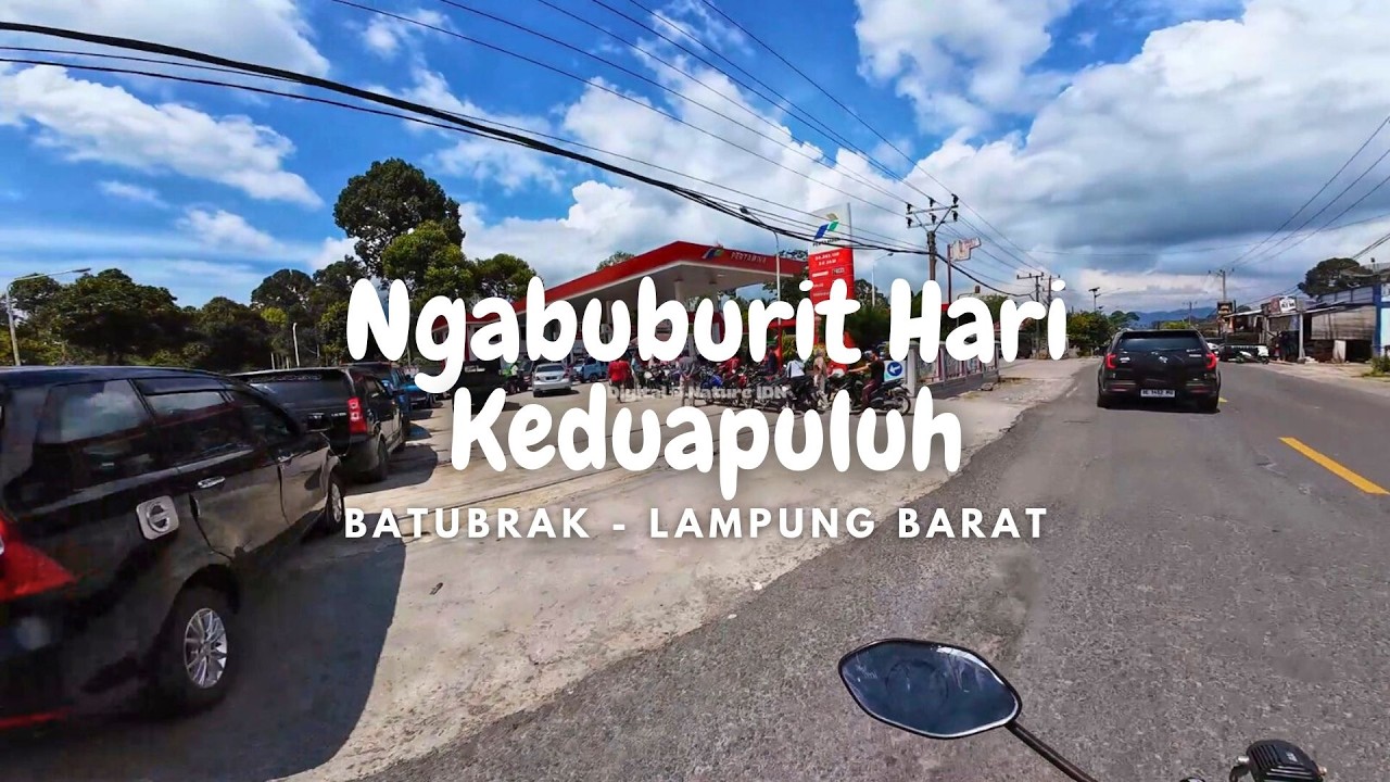 Suasana Puasa Hari ke-20 di Liwa Lampung Barat | Ngabuburit Ramadhan Penuh Kebersamaan