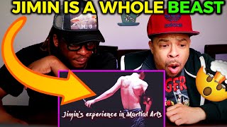 Jimin is a WHOLE BEAST Bruh!! | Park Jimin's Experience in Martial Arts REACTION 😮