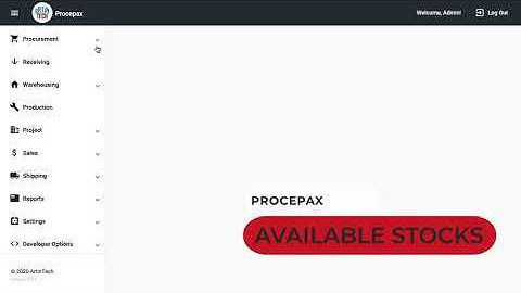 How to Check On-Hand Stock in Artintech ERP Software (Quick Tutorial)