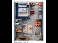 1BHK House Plan || Beautiful Modern House Floor Plan 🏡 #shorts #gharkakhana