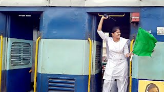 WOMEN LOCO PILOT: Womens Day Special  Women Power Leads Krishna Express