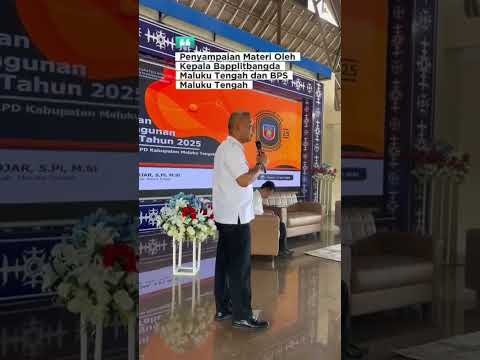“Penyampaian Materi pada Musrenbang RKPD Kabupaten Maluku Tengah Tahun 2025” Full Video IG & Tiktok