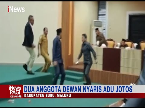 Rapat Paripurna DPRD Ricuh, Dua Anggota Dewan Nyaris Adu Jotos, Maluku #iNewsPagi 28/07