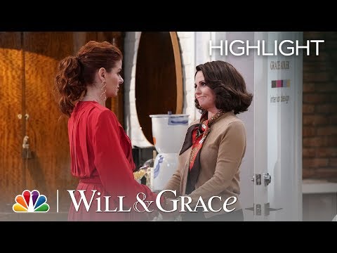 Grace Asks Karen to Be Her Baby’s Godmother - Will & Grace