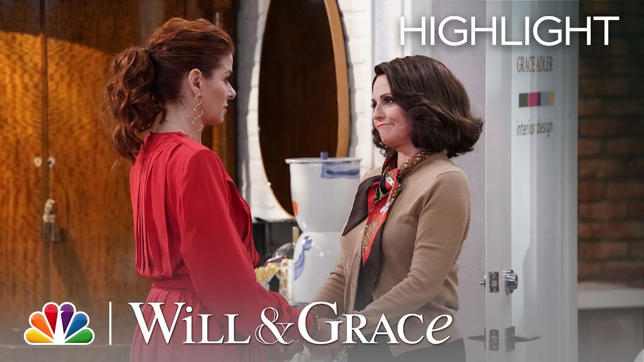 Download Grace Asks Karen to Be Her Baby’s Godmother - Will & Grace