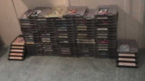 My nes game collection